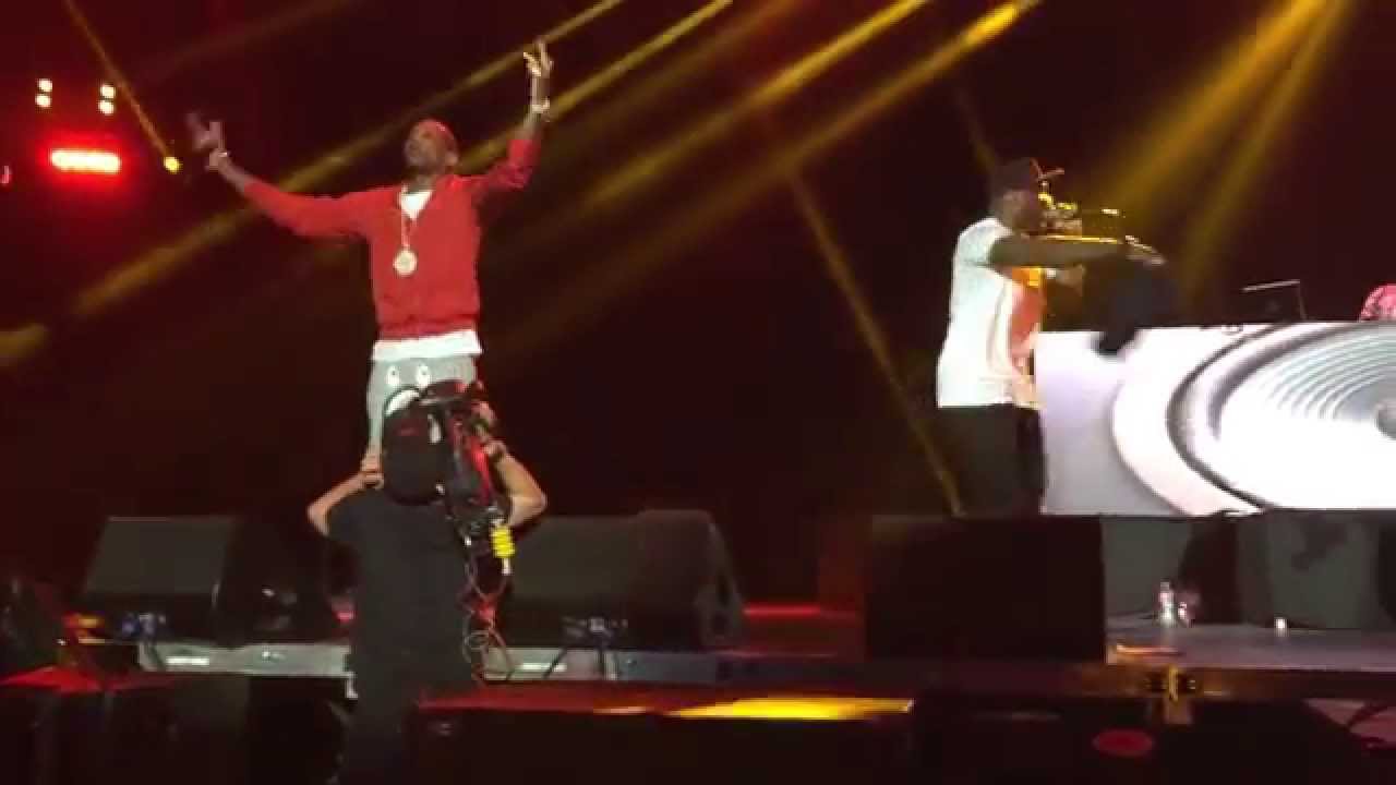 50 Cent & Fabolous - Cuffin Season (Live @ O2 Arena London 2015)