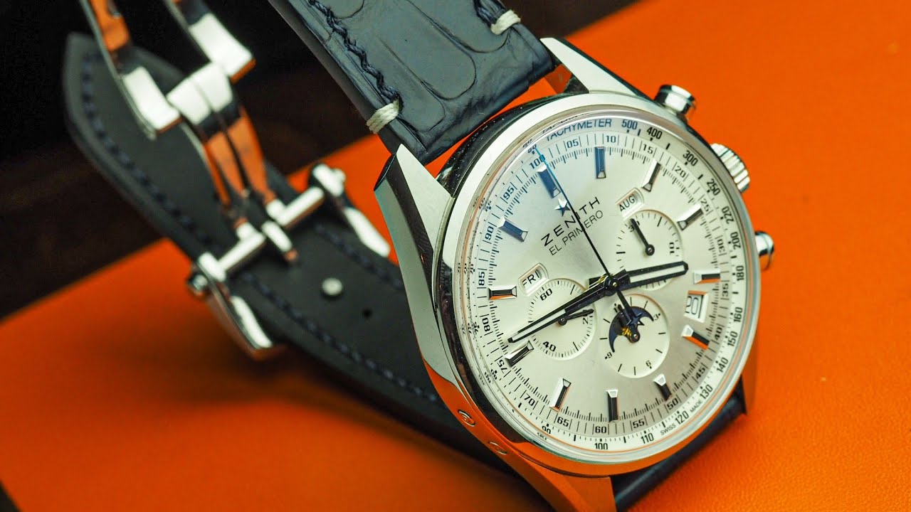 Zenith El Primero 410 Triple Calendar Moonphase + JFS Alligator 4K