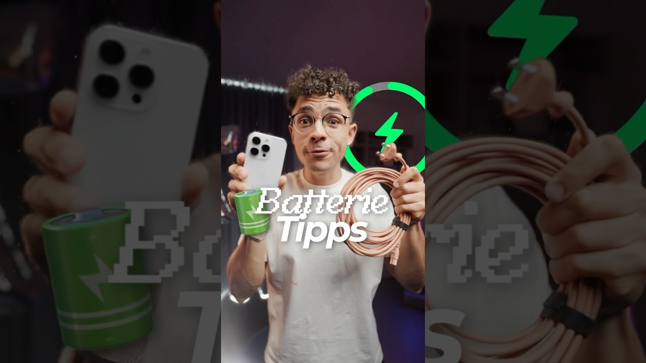 Apple hat uns Batterie Tipps verraten 🤫🔋📲 #iphone #batterie #akku #tipps #ios #shorts