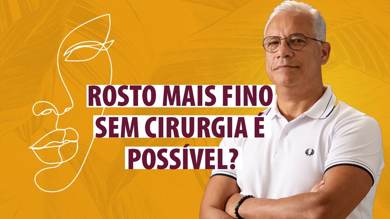 É possível AFINAR o ROSTO sem CIRURGIA PLÁSTICA? | Dr Carlos Fernando Neves