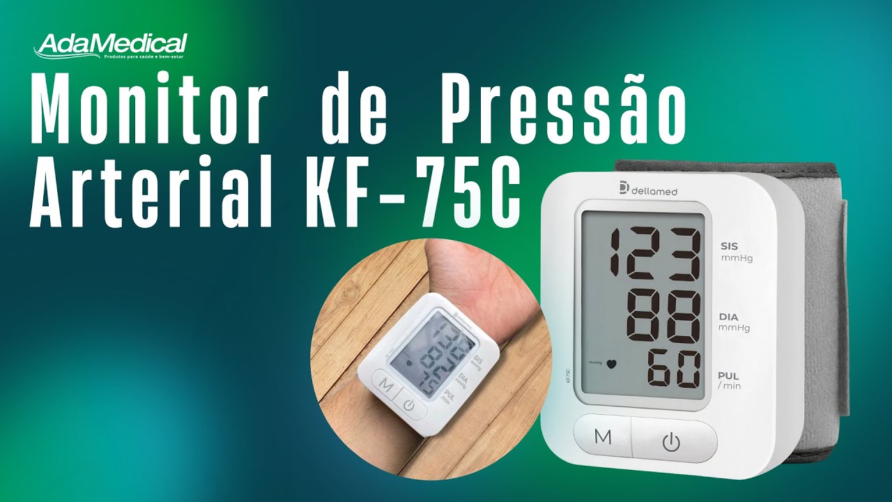 Conheça o Monitor de Pressão Arterial KF-75C - Dellamed