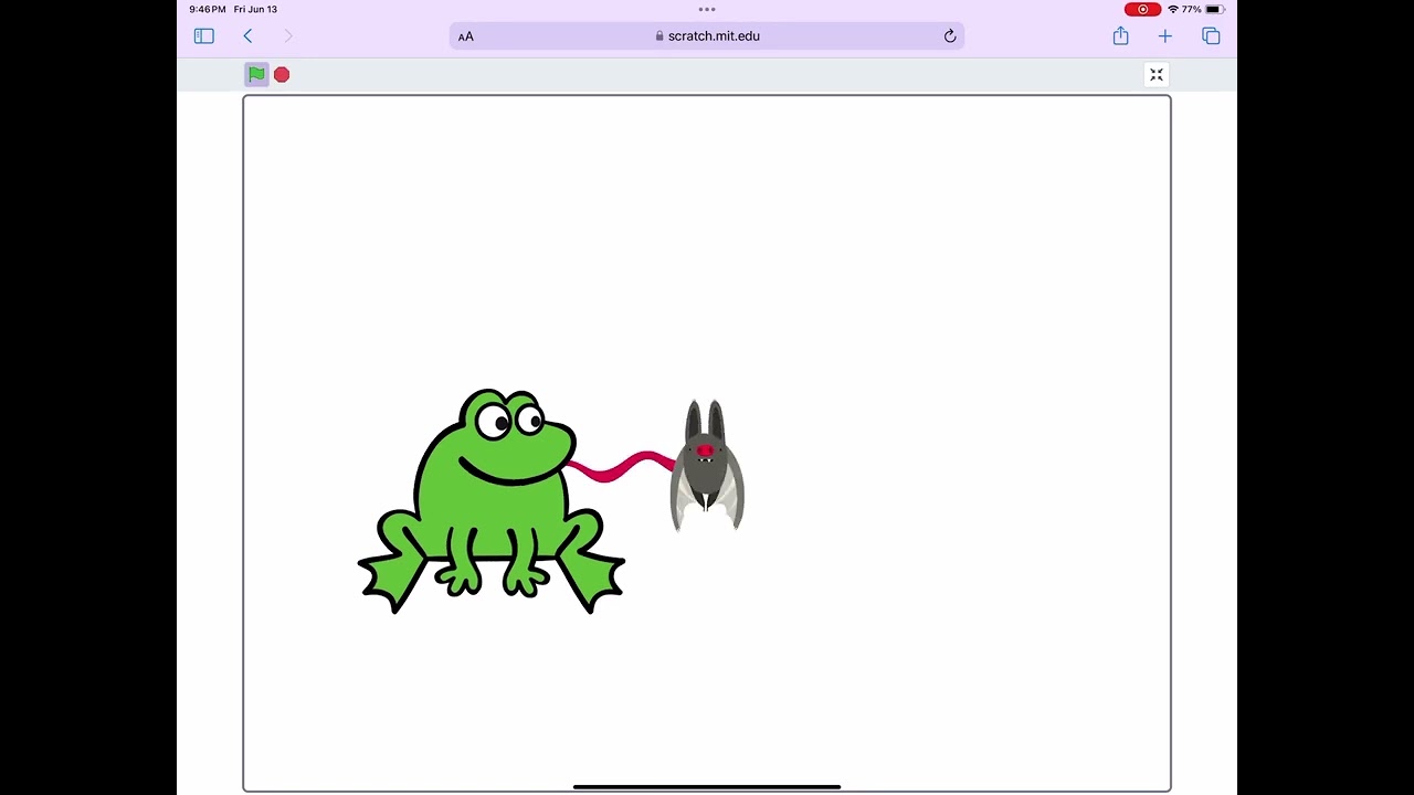 Frog Eats Bat