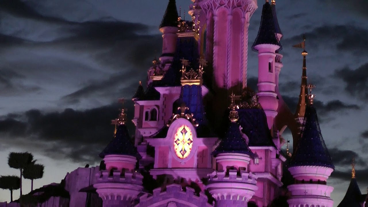Disneyland Paris by night