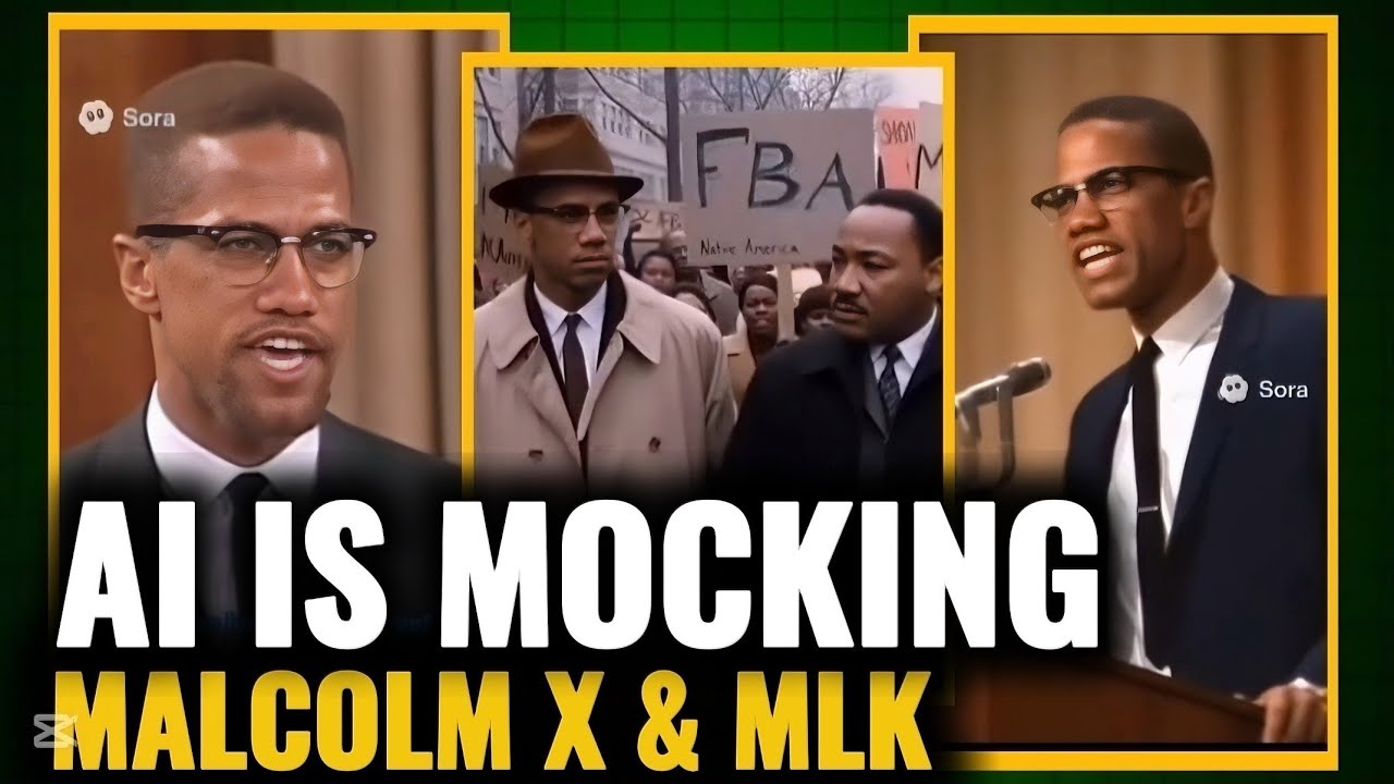 AI Is Turning Malcolm X & MLK Into  Memes
