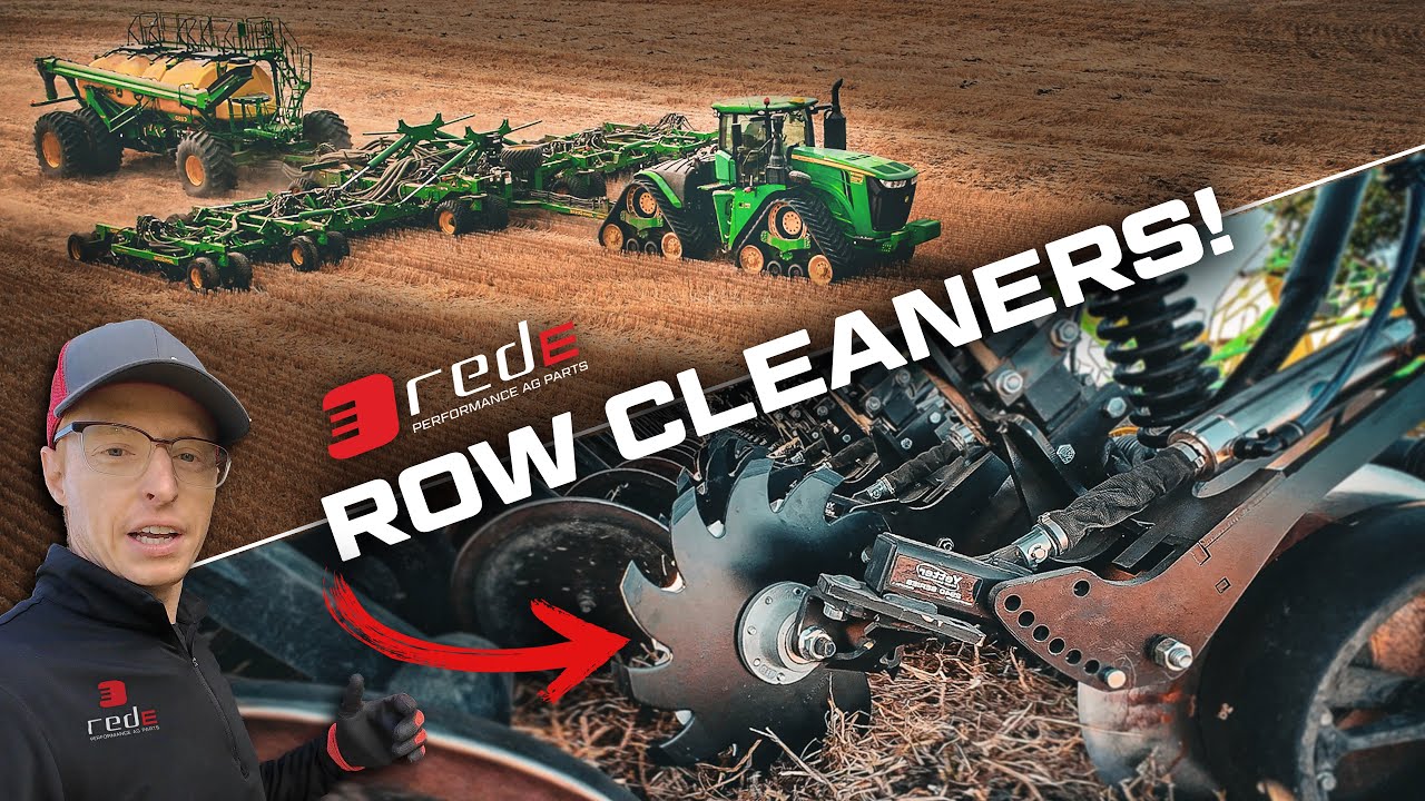Installing Row Cleaners on a John Deere N560F Air Drill