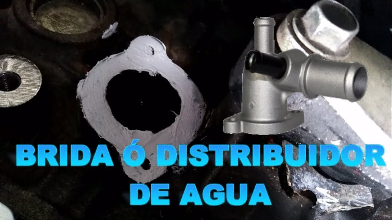 Sellado de Brida &oacute; Distribuidor de Agua Refrigerante Motor