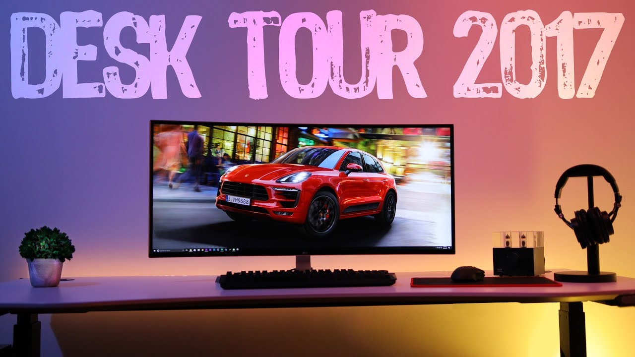 DESK SETUP TOUR 2017