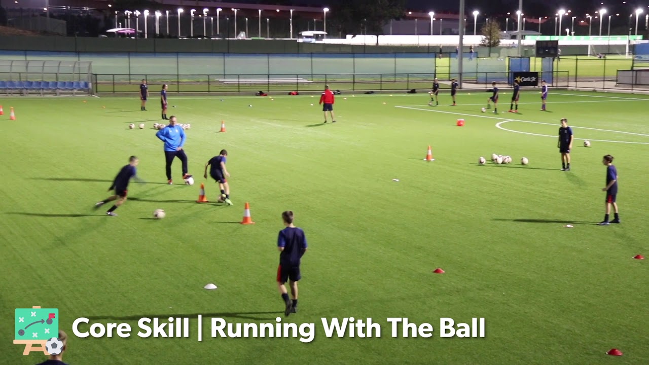 Distancing Drill | Skill Acquisition | Running With The Ball #2