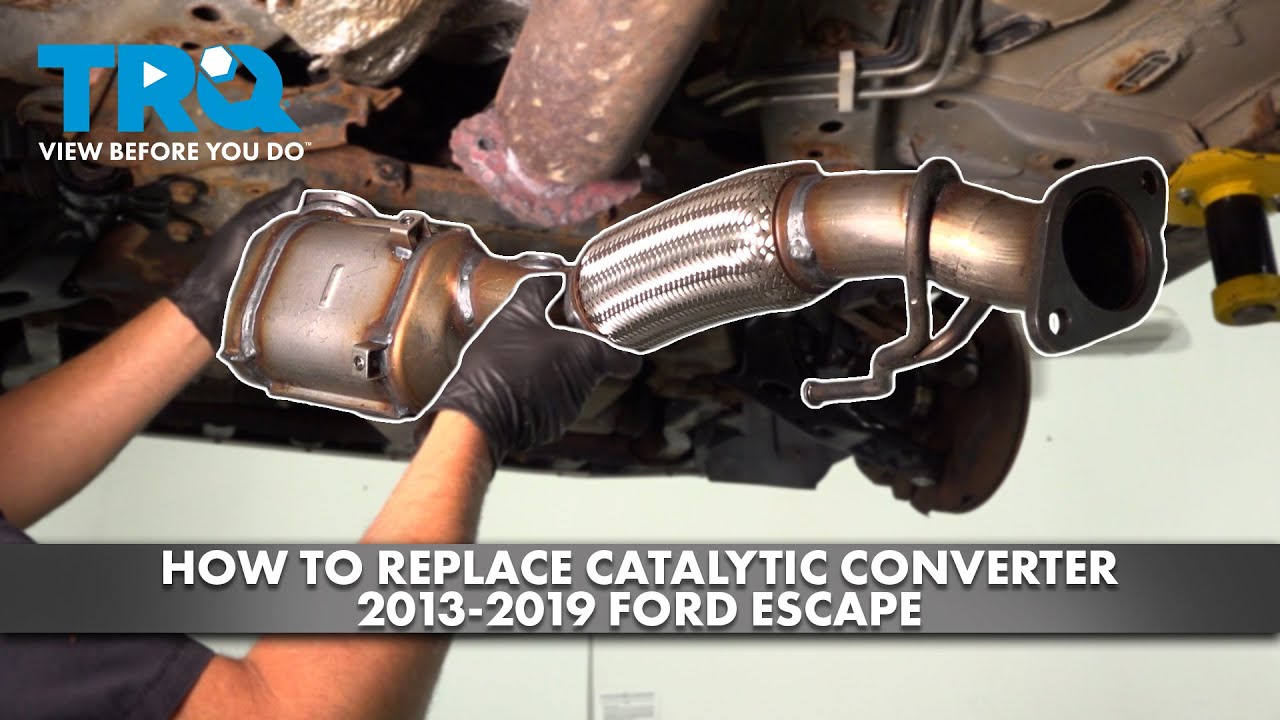 How to Replace Catalytic Converter 2013-2019 Ford Escape