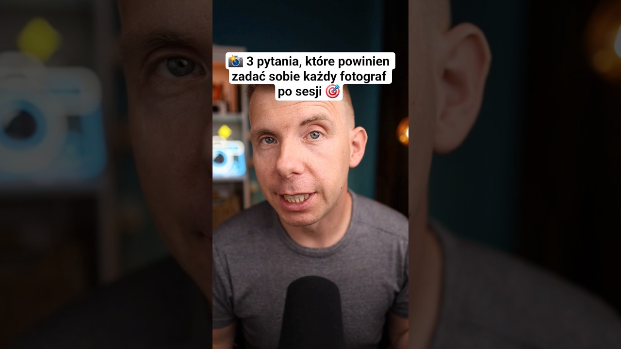 3 proste pytania, kt&oacute;re pomogą Ci rozwijać się jako fotograf | #shorts Jacek Sierżyński
