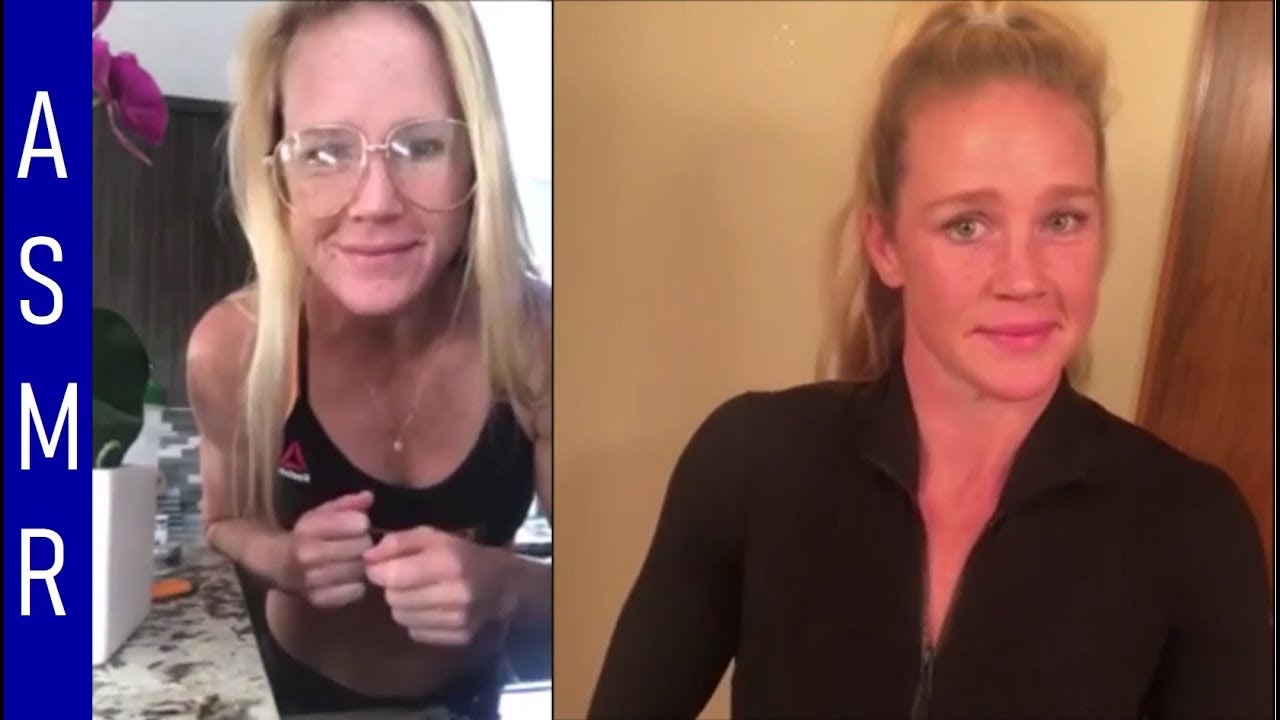 Unintentional ASMR 🥊 Holly Holm trash talking quietly and speaking softly on Instagram