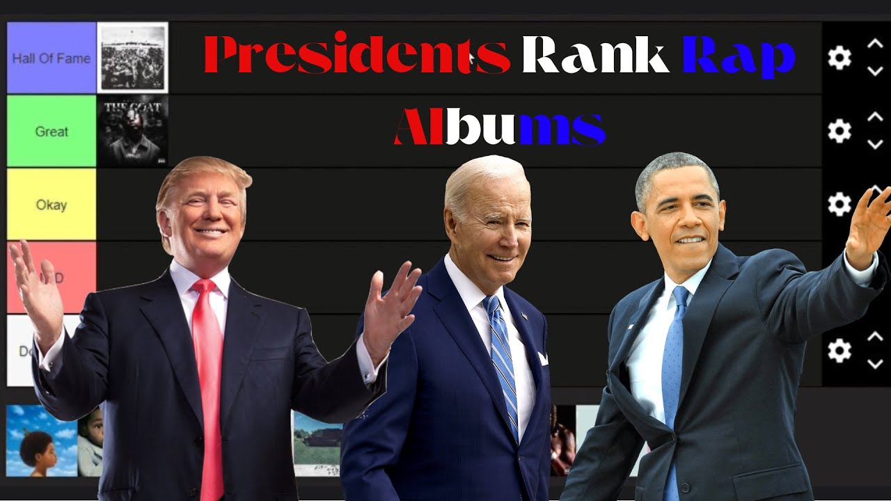 AI PRESIDENTS TRY TO RANK RAP ALBUMS! | TIER LIST