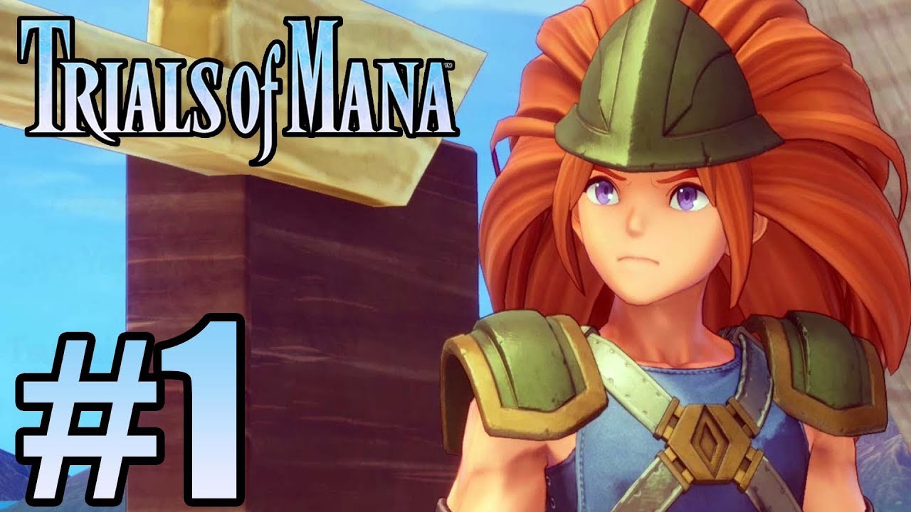 Trials of Mana Remake Gameplay Walkthrough Part 1 - Opening ( No Commentary)