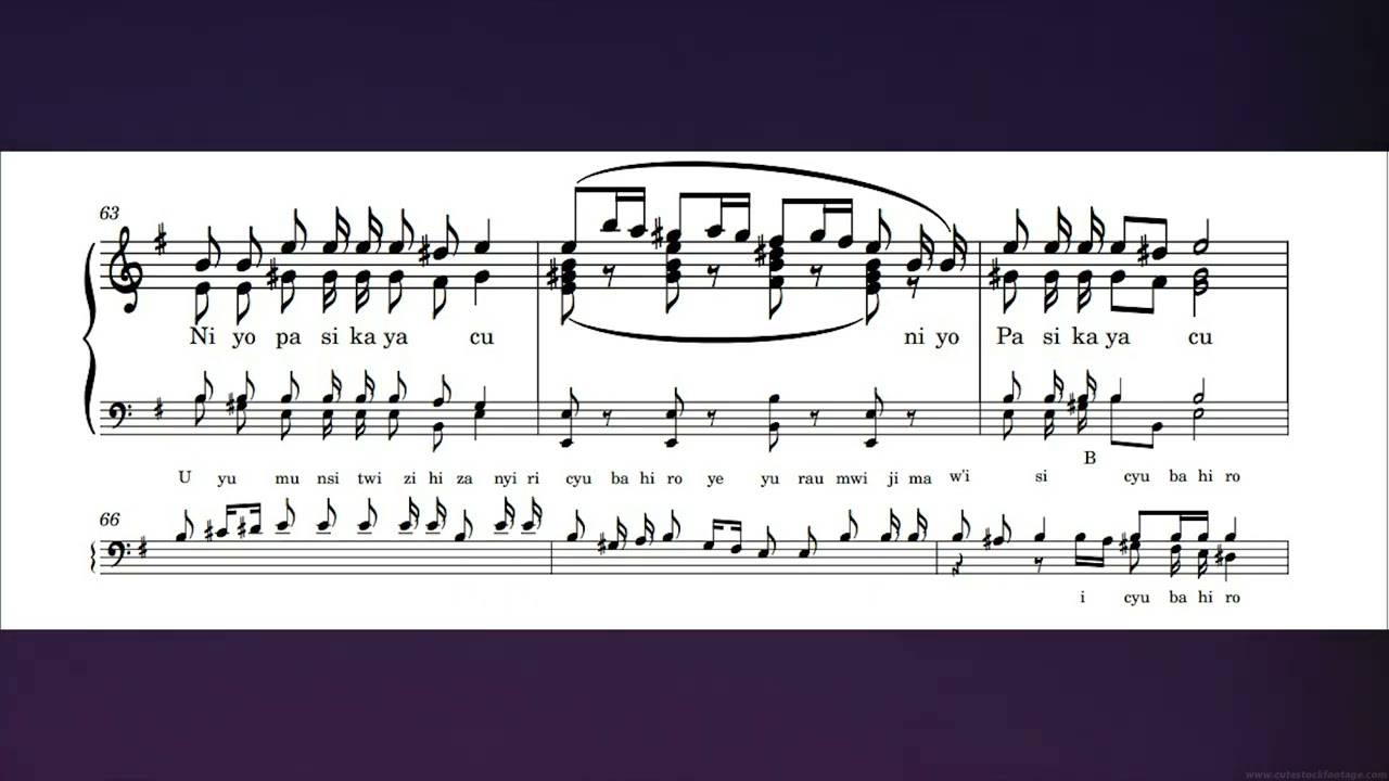 Pasika  insinzi yacu par Sadiki