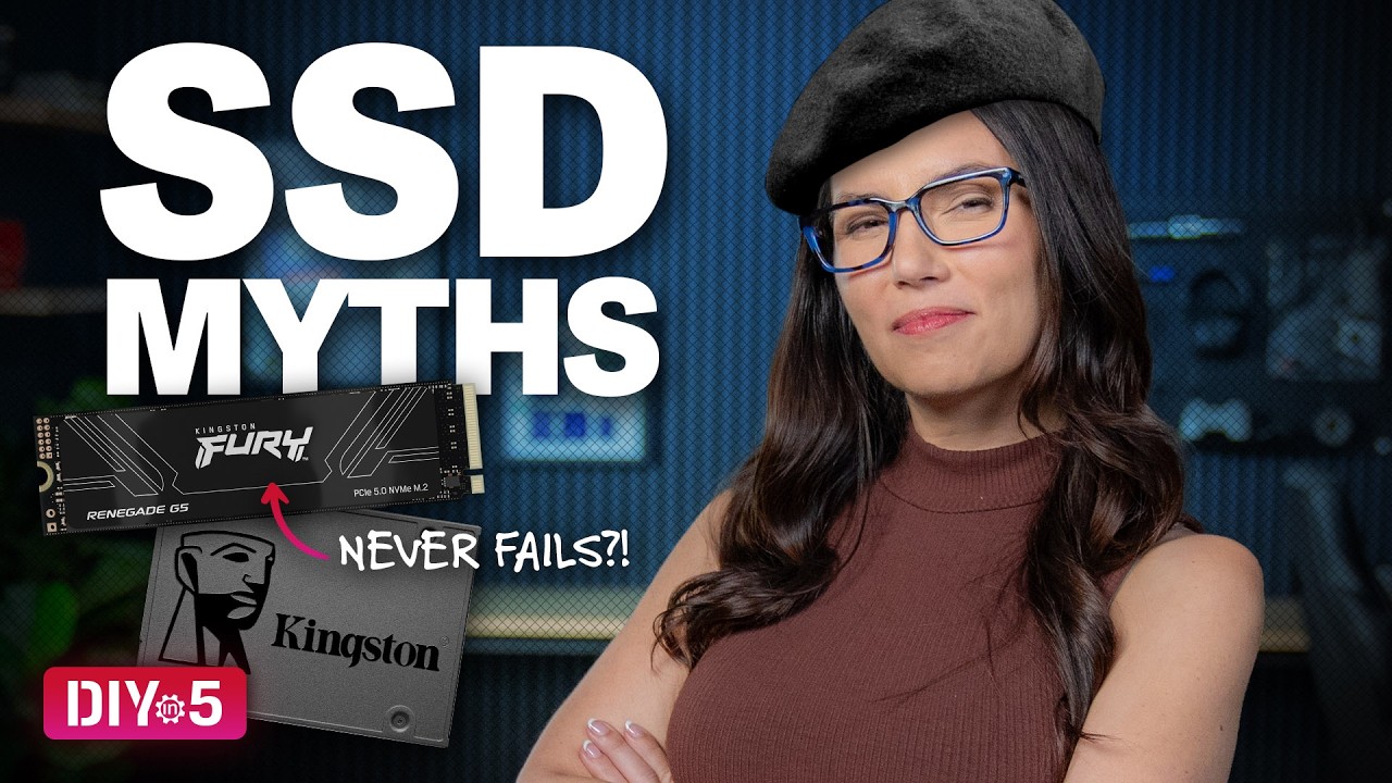 Myths and Misinformation About SSDs – DIY in 5 Ep 269