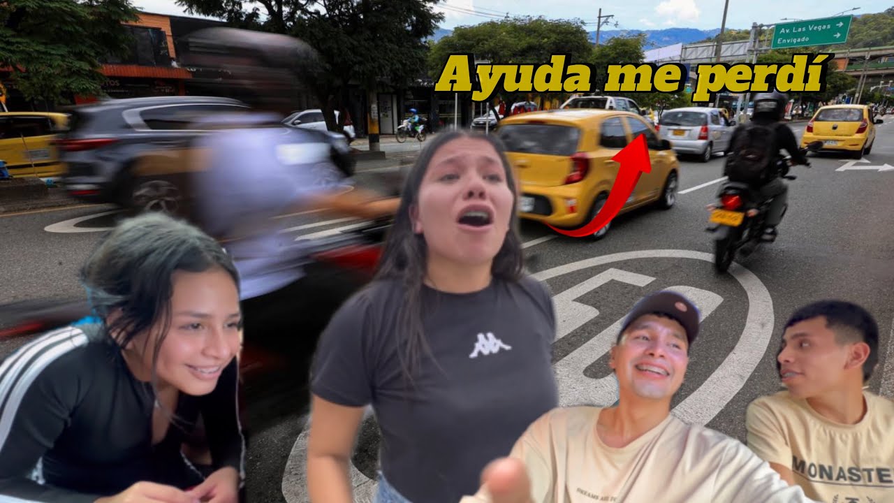 KAREN SE PERDIÓ EN LA CIUDAD //MEDELLIN😂| *BROMA*