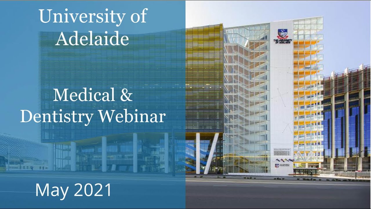 University of Adelaide Dentistry & Medicine Webinar - hosted by KOM - May 2021