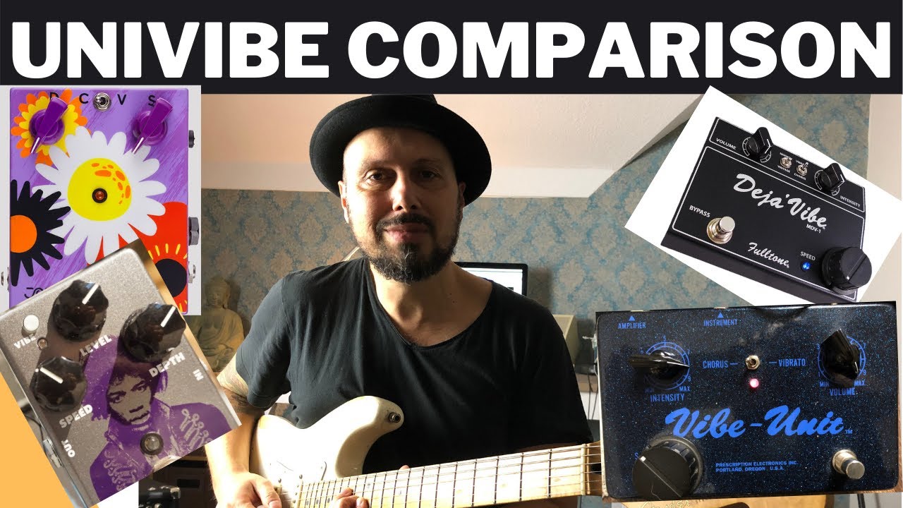 Univibe Comparison | Jam Pedals, MXR, Fulltone, Prescription