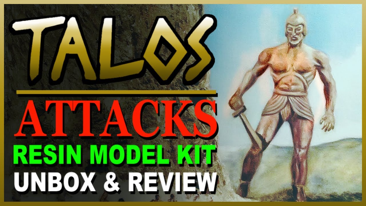 Talos Attacks 😮 (Resin Model Kit Unboxing)