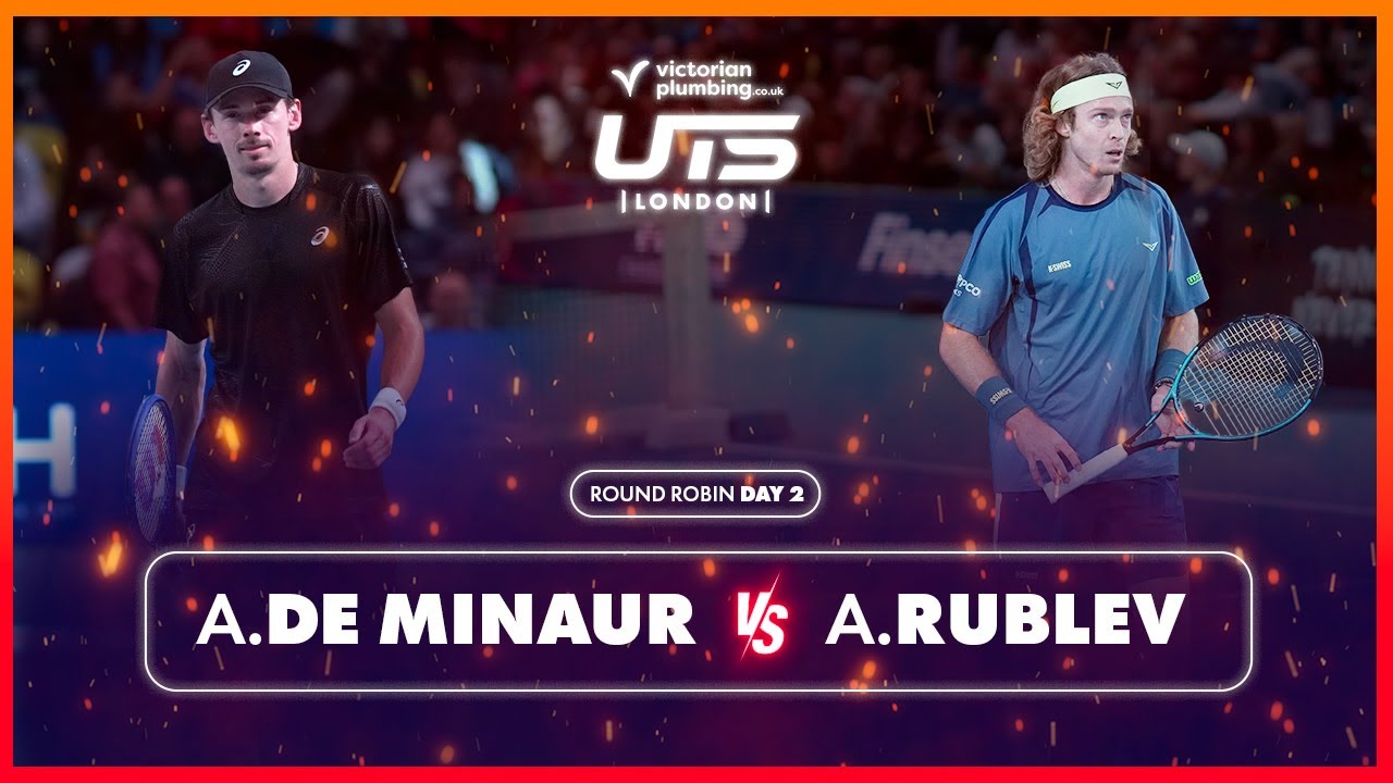 The Demon Alex de Minaur - Rublo Andrey Rublev | Victorian Plumbing UTS London Grand Final