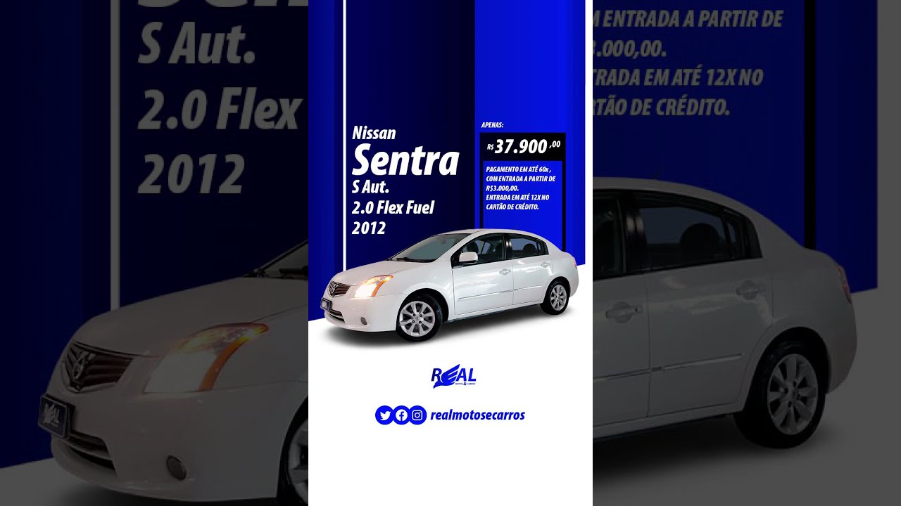 Nissan Sentra S 2.0 Autom&aacute;tico Flex Fuel - 2012