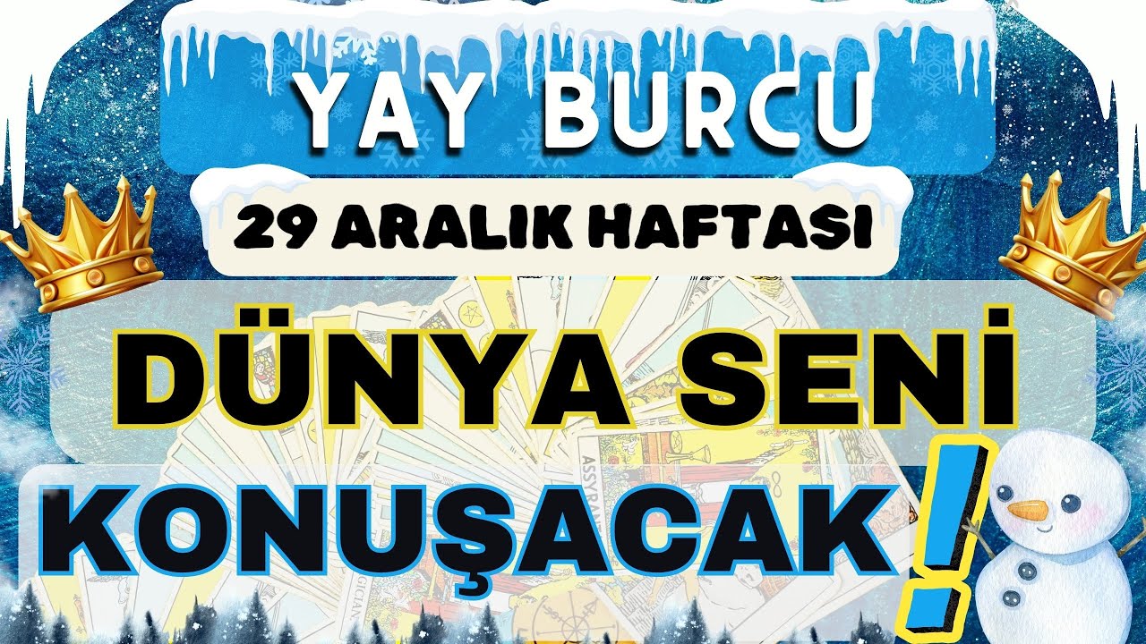 YAY BURCU 👑 D&Uuml;NYA SENİ KONUŞACAK❗HER ŞEY TAM DA İSTEDİĞİN GİBİ❗❄️ 29 ARALIK 2025  4 OCAK 2026 ❄️