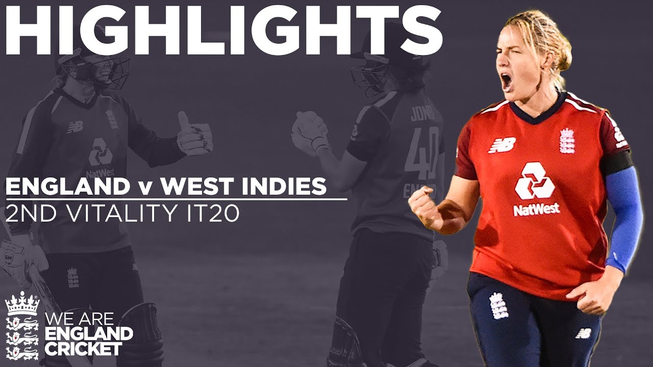 England v West Indies - Highlights | England Bowlers Impress In 47 Run Win! | 2nd Vitality IT20 2020