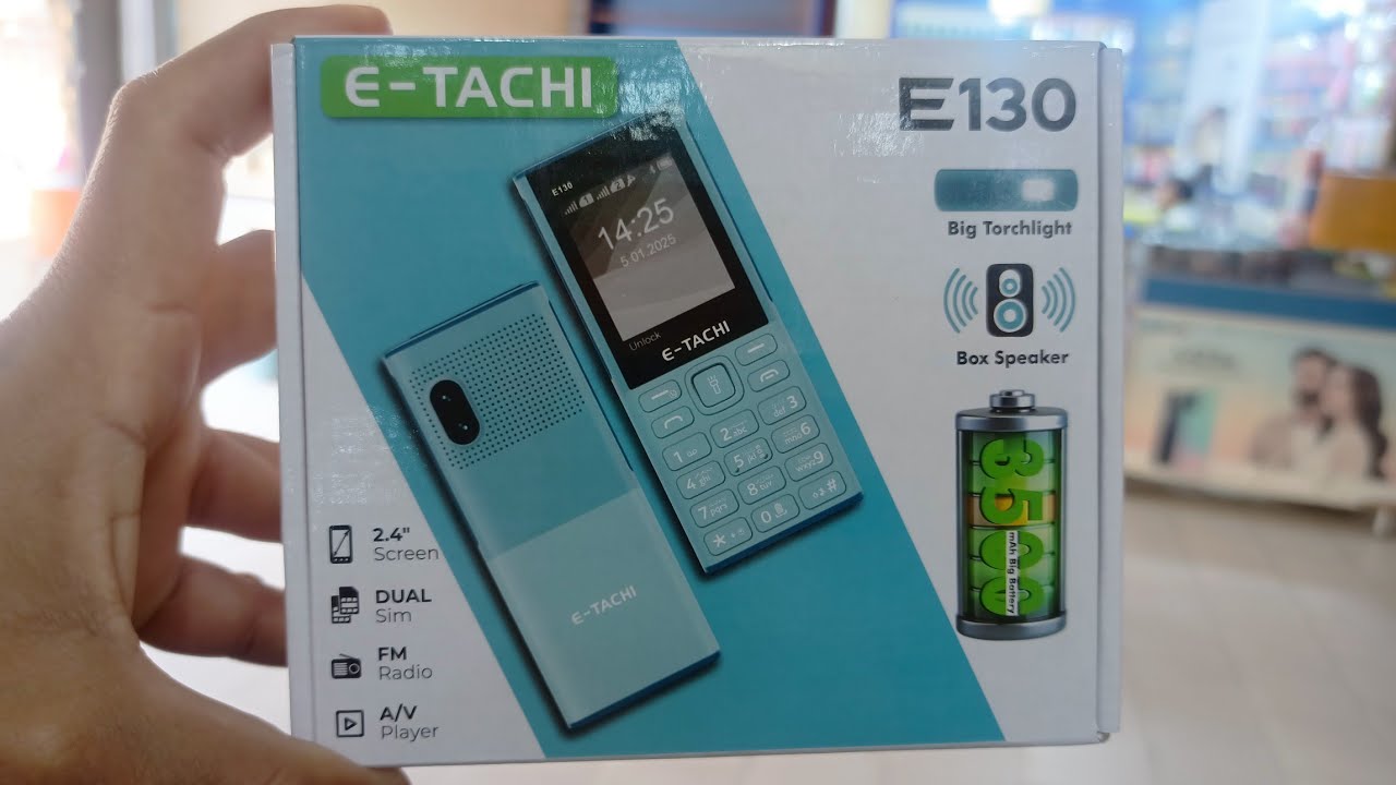 E Tachi E130 New Modal Unboxing 