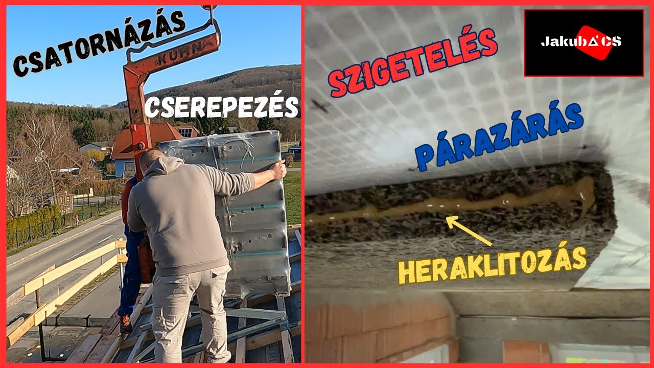 L alakú ház 3. rész (2 építkezés - 1 videó)