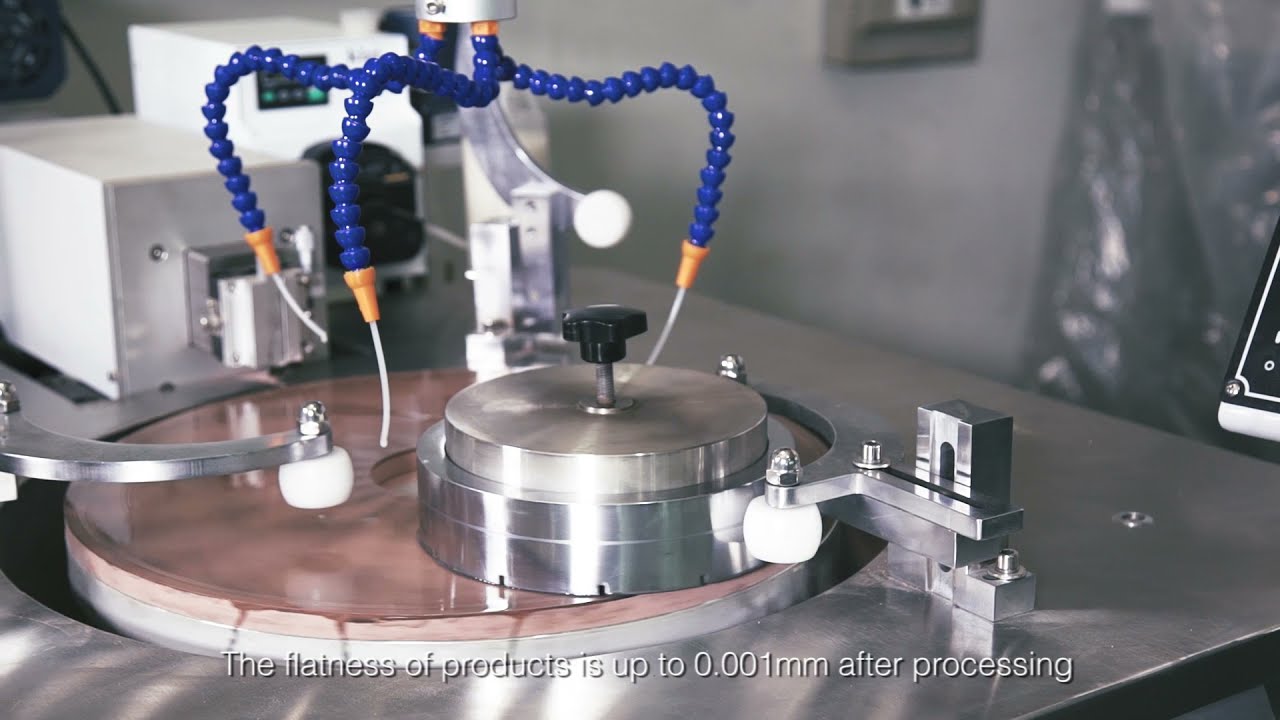 Metal parts single-sided lapping and polishing machine