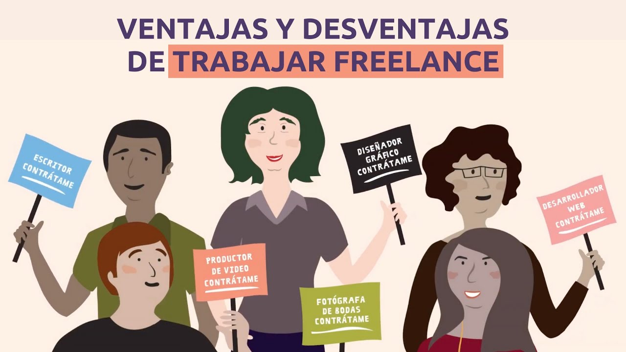 Ventajas y desventajas de trabajar freelance | Cómo conseguir el trabajo que deseas