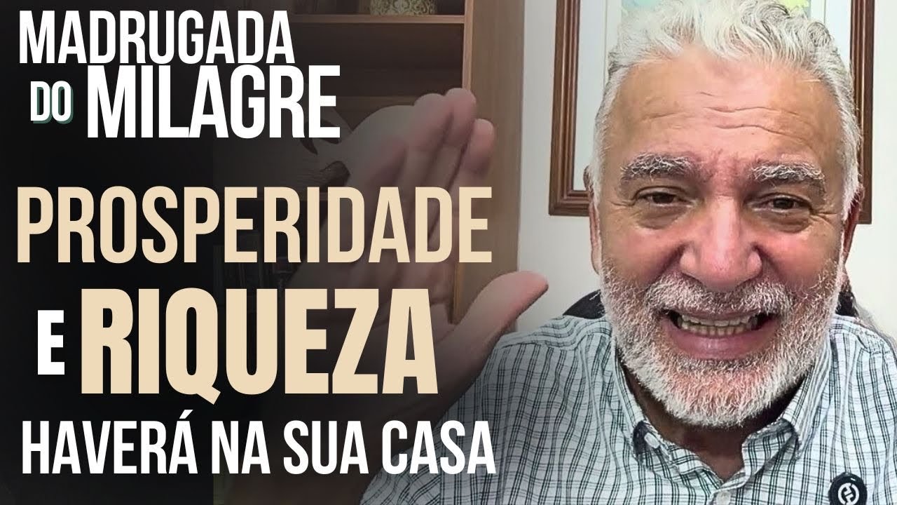 MADRUGADA DO MILAGRE COM O PROFETA 