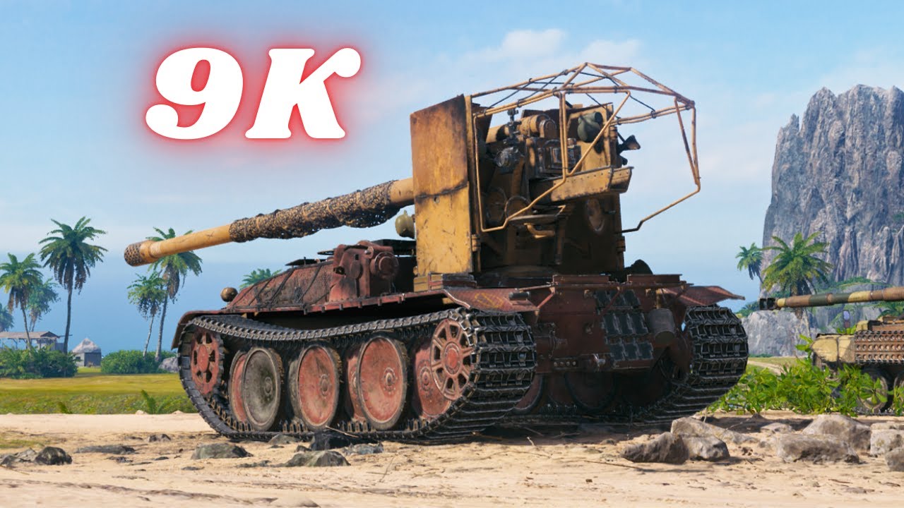Grille 15  9K Damage 5 Kills & Grille 15  10.4 Dmg 7 Kills WoT Replay – World of Tanks