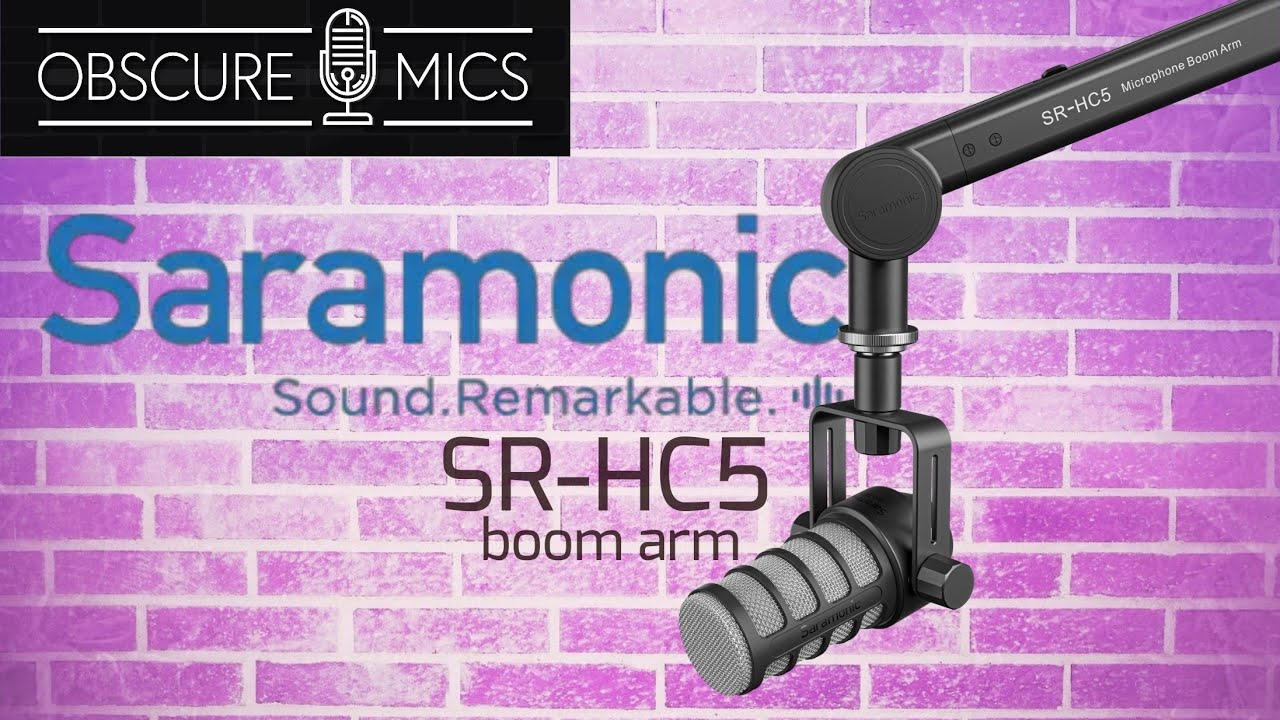 Saramonic SR-HC5 Boom Arm - Test / Review