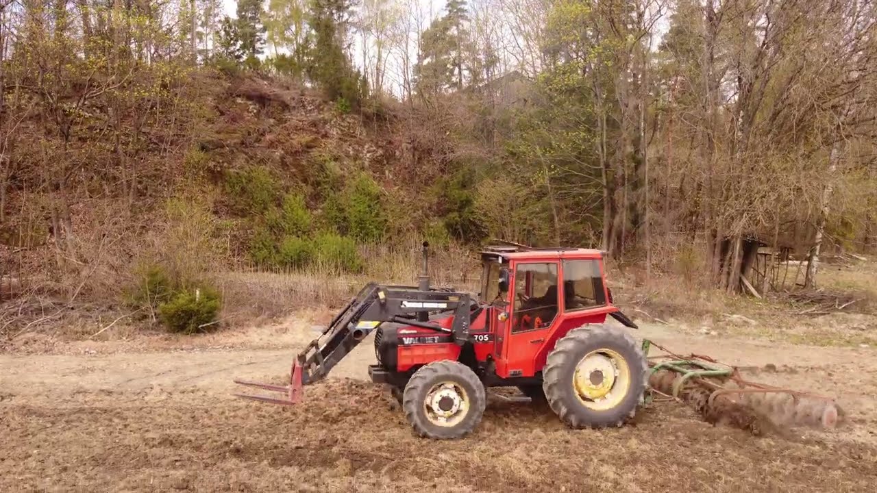 Harving med Valmet 705 | Kverneland | Fransgård | Eiktrommel | Våronn 2022