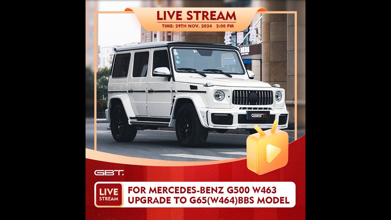 GBT Conversion Kit For Mercedes Benz G W463 Upgrade W464 G65