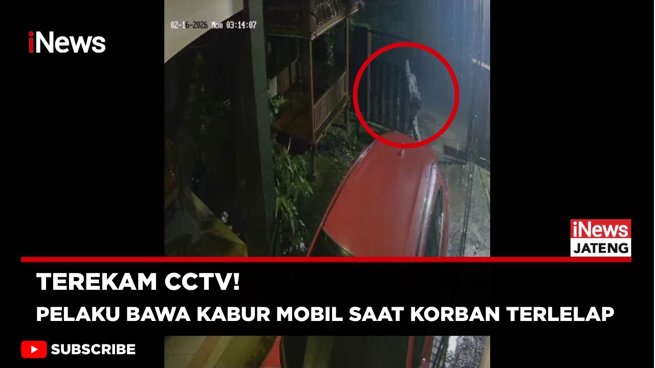 Terekam CCTV! Pelaku Pencurian Mobil Berhasil Dibekuk Kurang dari 24 Jam | iNews Jateng