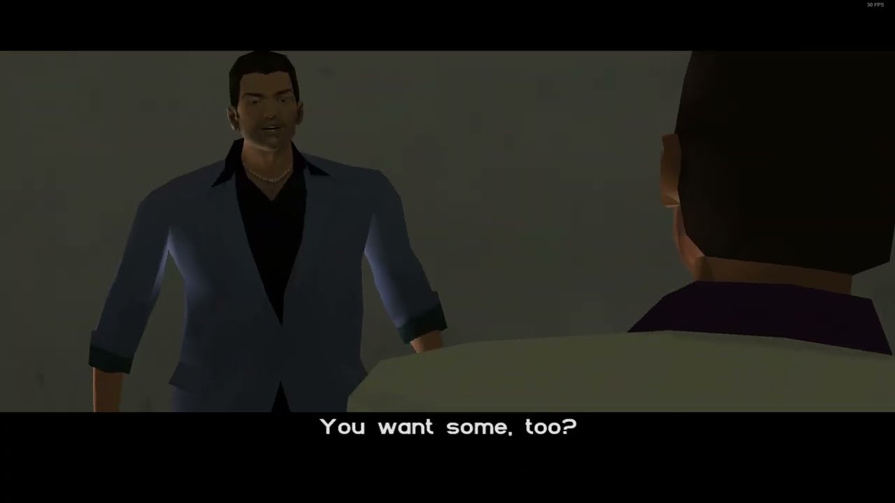 Grand Theft Auto: Vice City &ndash; Tommy meets Lance Vance (1080p | English Subtitles)