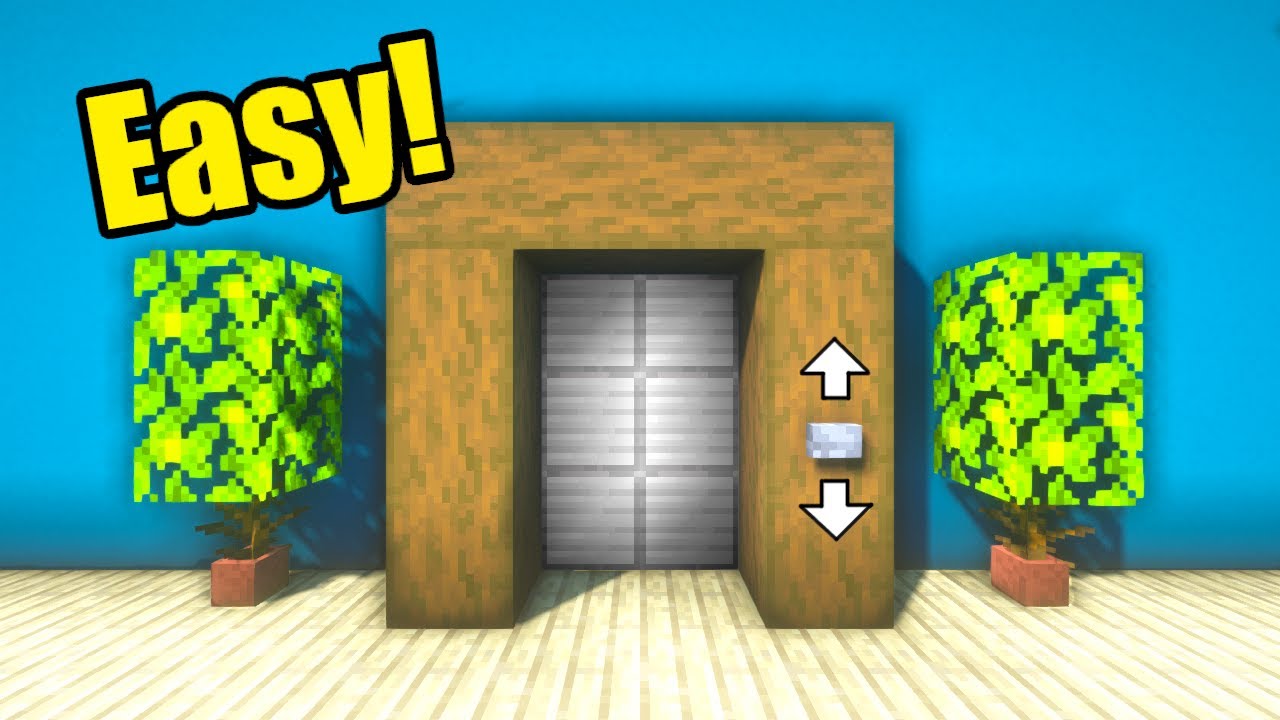 How To Make a Working Elevator in Minecraft [easy]