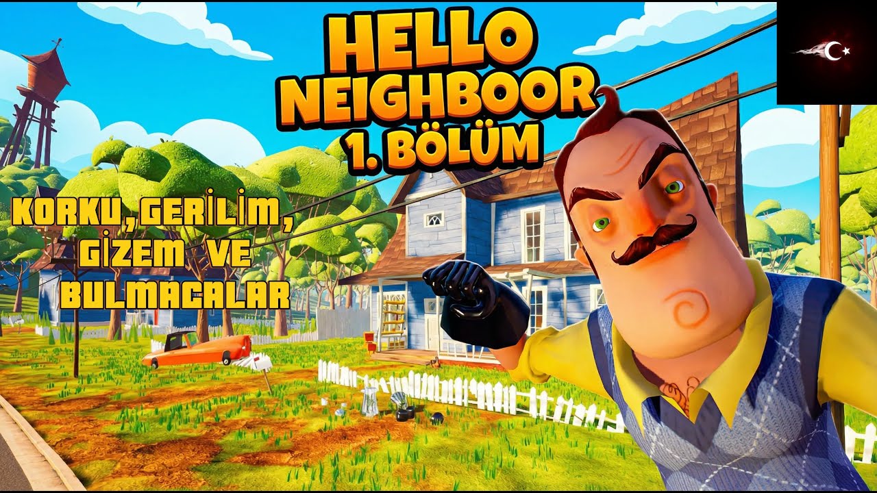 İlginç Gizelmler ve Titretici Gerilimler !!! | Hello Neighboor #1 #keşfet #sorex #helloneighbor