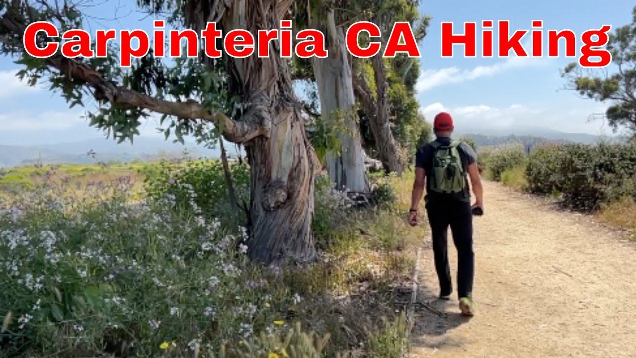 HIKING THE CALIFORNIA COAST AT CARPINTERIA