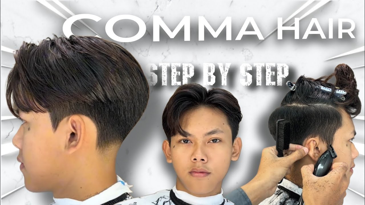 TUTORIAL CUKUR COMMA HAIR PALING PERFECT‼️ Step by Step Sampai Rapi & Simetris✨