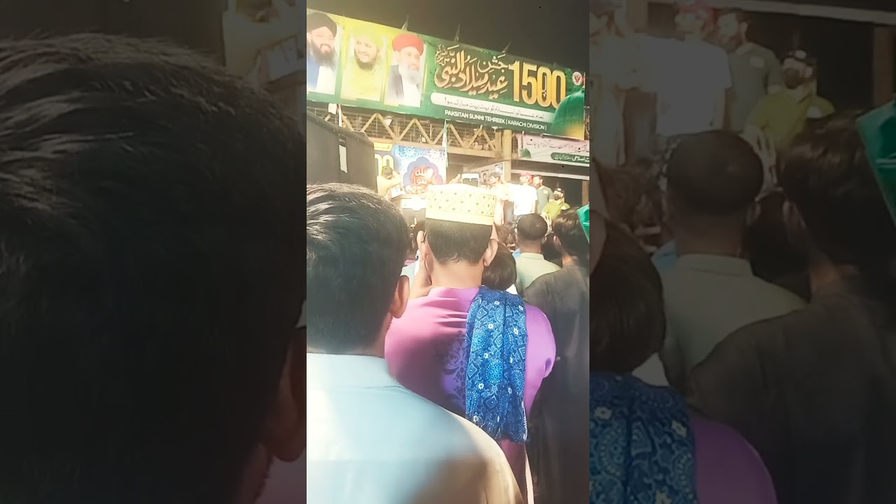 Sarwat Aejaz Qadri Speech Near Jama Masjid Qadria Liaquatabad #2 Dakhana 1500 Sala Jashn e Wiladat