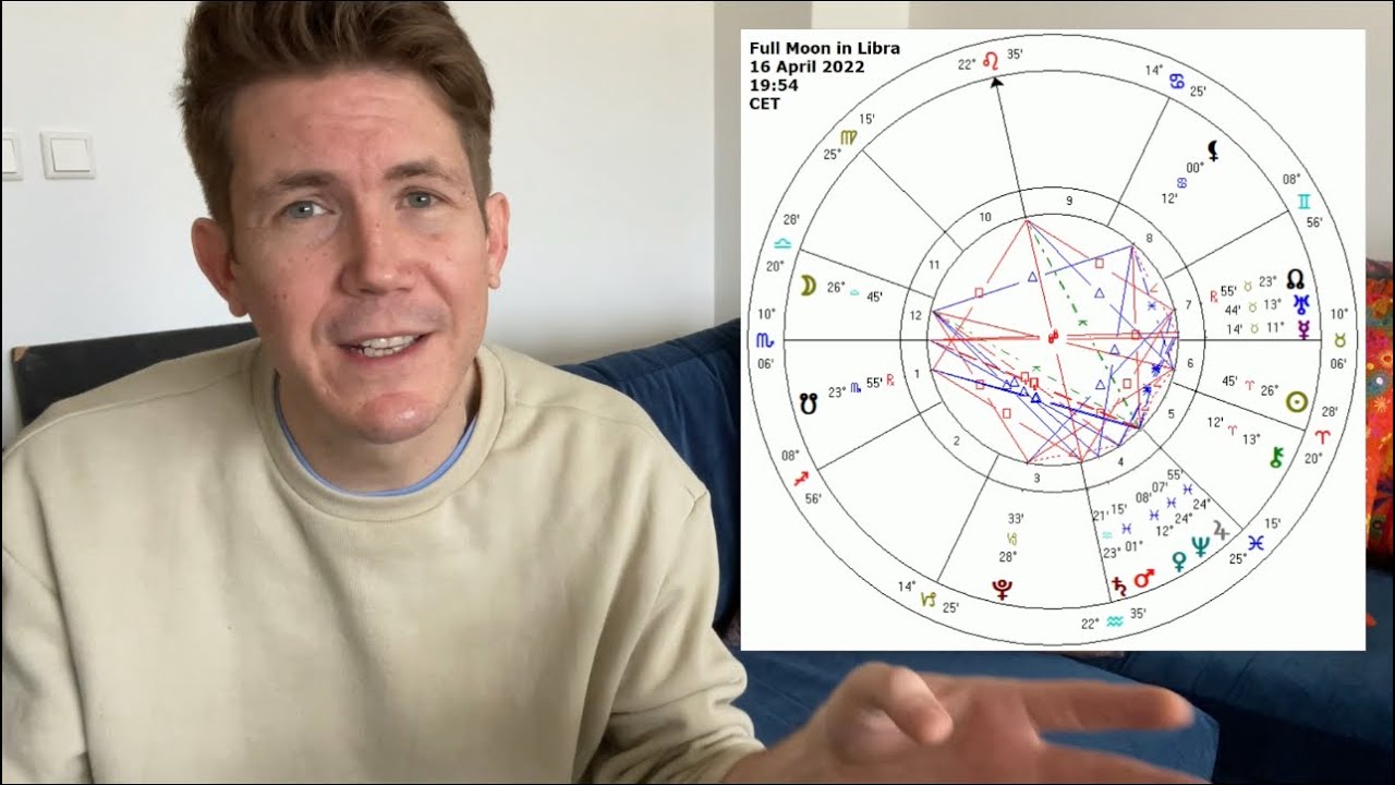 The Pink Moon! 🌸 16 April 2022 🌕 Full Moon in Libra ♎️ Your Horoscope with Gregory Scott