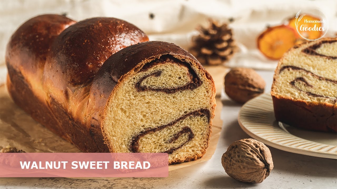 Walnut Sweet Bread | Brioche Bread | Cozonac | No Talking Recipe