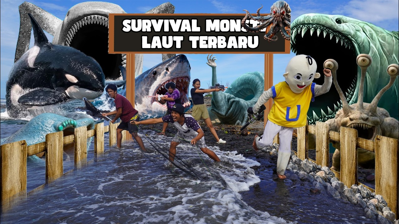 SURVIVAL DI DUNIA HEWAN LAUT! SEA HAND MONSTER, PAUS ORCA, GRAND MAJA, BLOOP, DLL!?