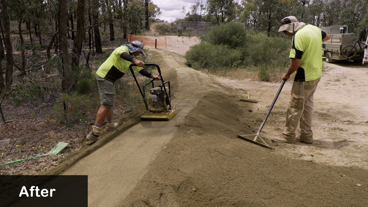 Mountain Bike Trail Making in Bendigo