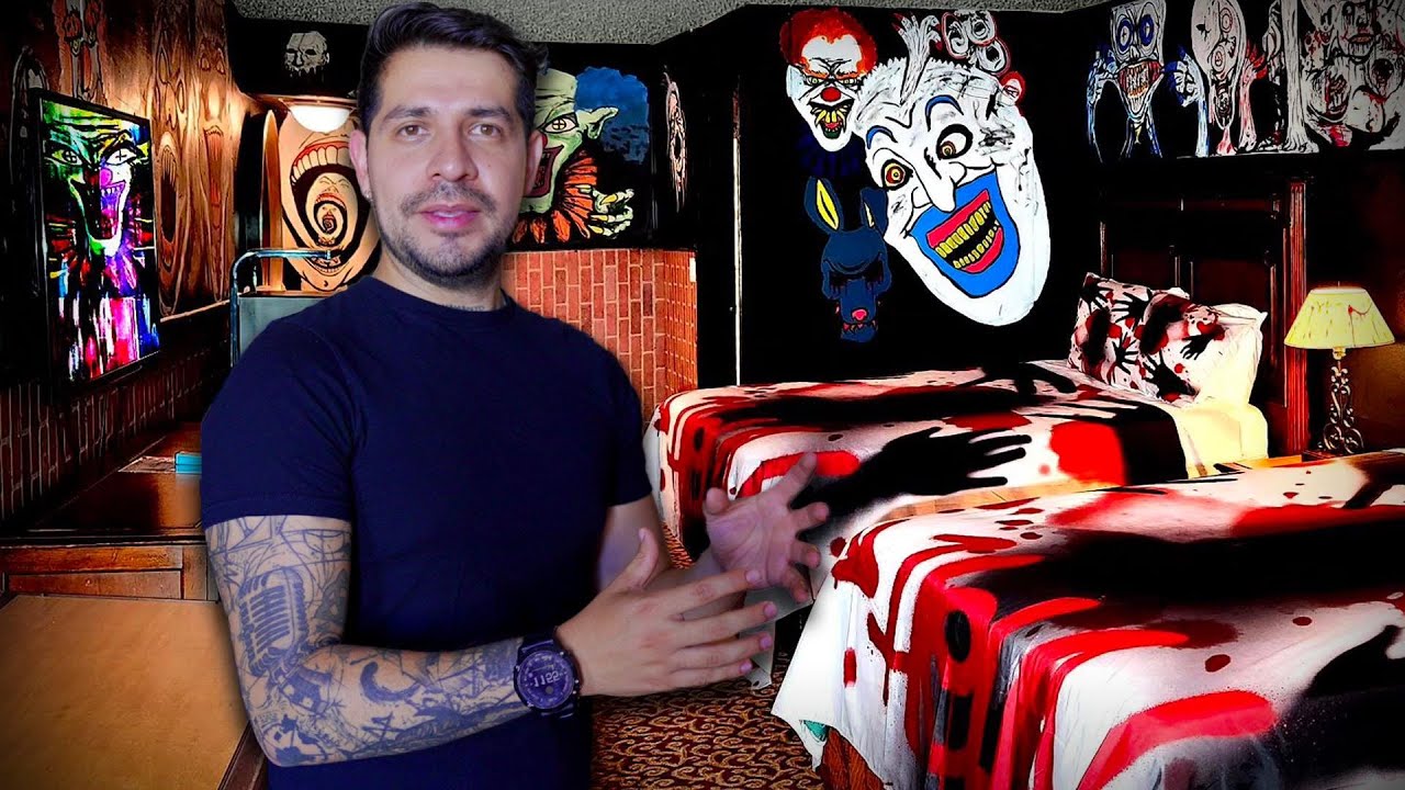 Visité el cuarto MÁS EMBRUJADO del Clown Motel 😱