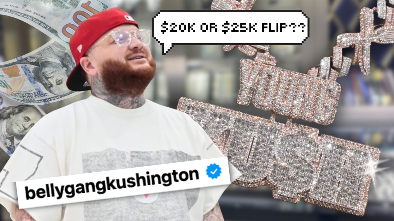Belly Gang Kushington spent a $100k up at Wafi!
