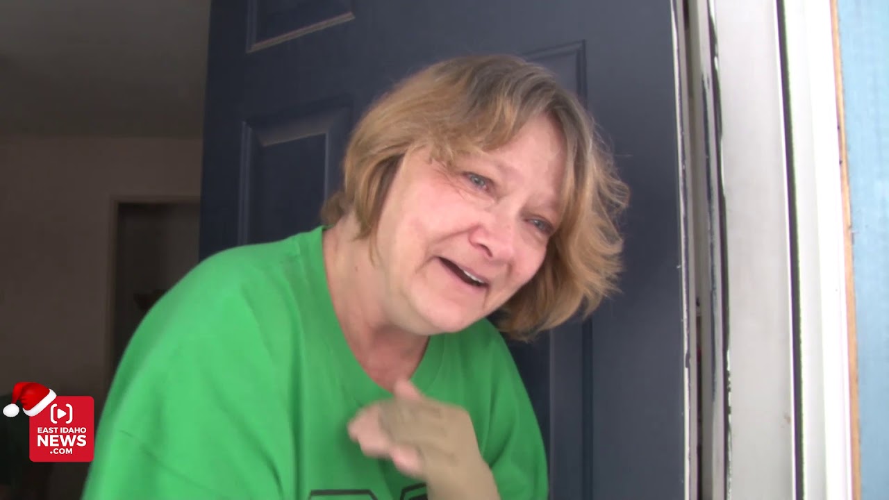 Single mother, who has son with special needs, bawls when Secret Santa shows up with 3 special gifts